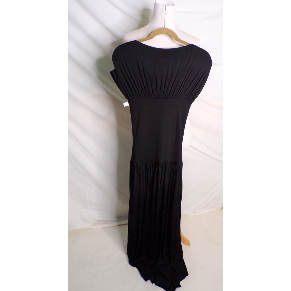 SOLD TOTEME Stretch Maxi Dress Black XX-Small NEW - Picture 10 of 11